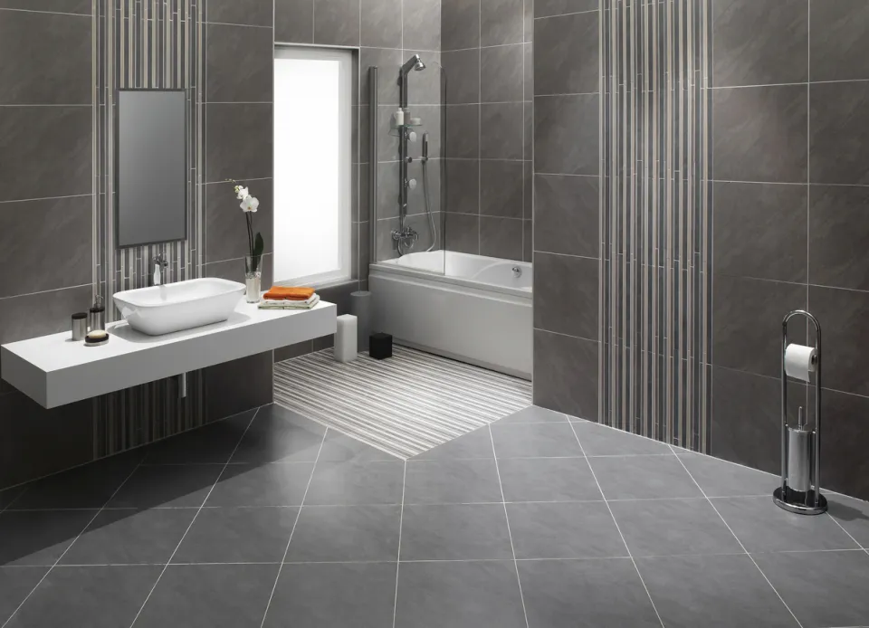 Rénovation de salle de bain moderne